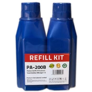Orijinal PA-200B / PA-200B V1 Toner Dolum Kiti + Çip( Refill Kit )